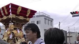 ２０１６年播州三木大宮八幡宮秋祭り宵宮三井住友前栄町、高木屋台