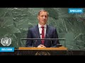 🇧🇪 Belgium - Prime Minister Addresses United Nations General Debate, 78th Session | #UNGA