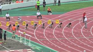 H27　千葉県選手権　女子100m　決勝