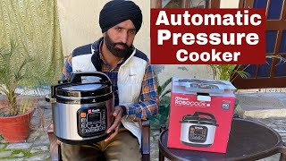 automatic electric pressure cooker geek robocook