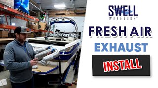 2006 Malibu Wakesetter Wakesurf Upgrade: Episode 3: Keep your family safe with Fresh Air Exhaust