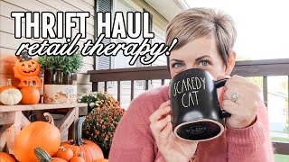 THRIFT HAUL VINTAGE DECOR *needed retail therapy!* 😬 IRONSTONE + AN AWESOME FIND!! COUNTRY COTTAGE