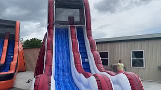 21ft Boomer Blast Water Slide