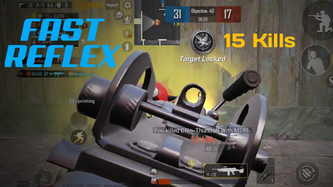 Fast Reflex Tdm Montage Pubg Mobile Youtube