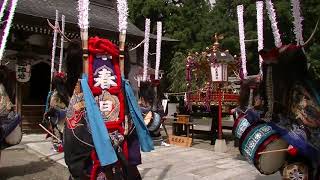 春日流八幡鹿踊 2020 9 7 花巻神社例大祭