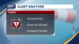 Storm moves out, very strong winds for New Hampshire