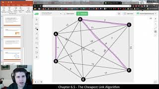 [Math 3033] The Cheapest Link Algorithm (example 1)