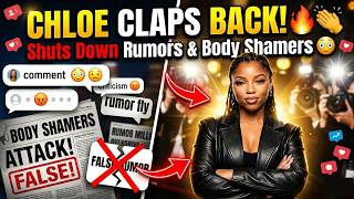 I LOOK SNATCHED, BABY! Chloe Bailey Shuts Down Womb Watchers & Proves Her Body Is Tea 💅🔥💪