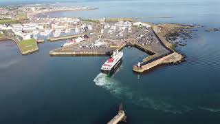 CALMAC Caledonian Isles by drone 4K