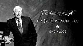 Celebration of Life for Lynton “Red” Wilson, O.C.