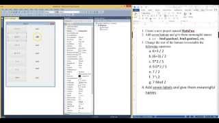 Visual Basic .NET - 5.03 Tutorial - Applying Operators (Program 1)