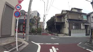 【自転車車載】ザ・ダイソー足立ひとつや店～一ツ家・平野周辺～ヤマダ電機テックランド足立店(2020/09/01)