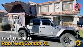 Roofnest Condor XL first thought ...