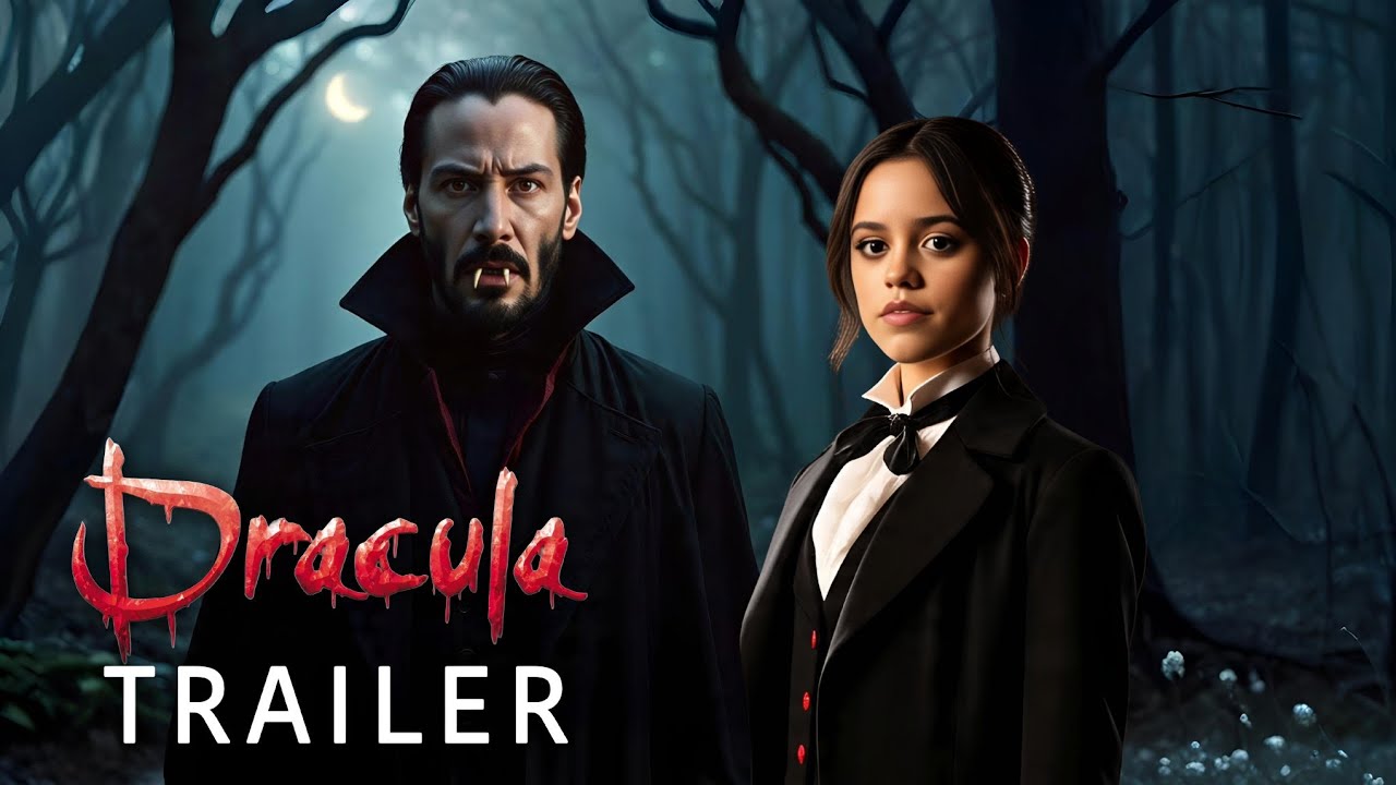 Dracula 2026 Official Trailer Jenna Ortega Keanu Reeves