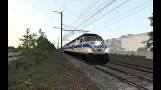 [TS2021] MARC Penn Line Train 494 in the Summer