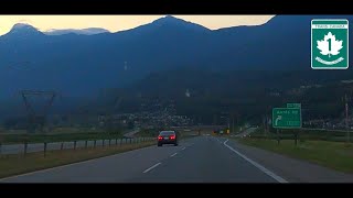 [2023/03] Highway 1 - Vancouver to Hope, British Columbia (Trans-Canada Highway)