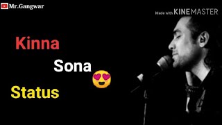 Kinna Sona Status : Jubin Nautiyal New Status | New Love 💓 WhatsApp Status | Marjaavaan