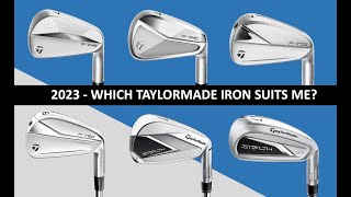 Which TaylorMade iron suits me in 2023? (includes the new P-Series and Stealth HD irons)