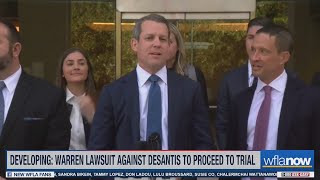 Andrew Warren speaks after judge sends lawsuit against DeSantis to trial