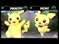 Super Smash Bros Ultimate Amiibo Fights – Request #11940 Pikachu vs Pichu