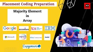 Majority Element in Array | Placement Coding Questions in Python | Placement Preparation