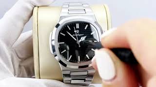 POEDAGAR Luxury Watch Business Waterproof Male Clock