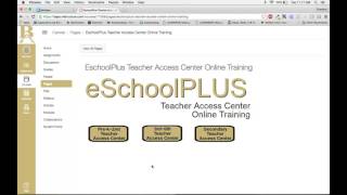 eSchool Training Intro