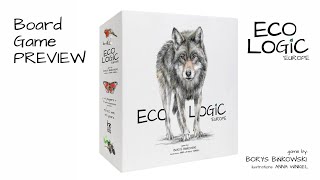 EcoLogic board game preview Borys Bińkowski (GF)