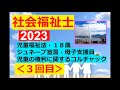 【社会福祉士】2023年・専門 その３ ジュネーブ宣言に母子支援員♪