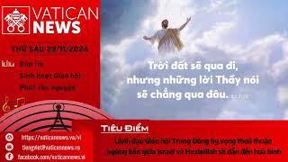 Radio thứ Sáu 29/11/2024 - Vatican News Tiếng Việt