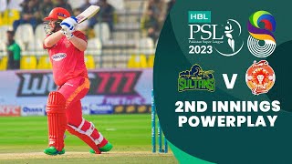 2nd Innings Powerplay | Multan Sultans vs Islamabad United | Match 7 | HBL PSL 8 | MI2T