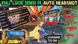 100% AUTO HEADSHOT SEMUA HP ⚙️📲 CARA SETTING SENSITIVITAS FF AUTO HEADSHOT \u0026 SETTING KONTROL + DPI