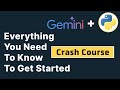 Google Gemini 2 API Crash Course In Python (Everything You Need To know To Get Started)