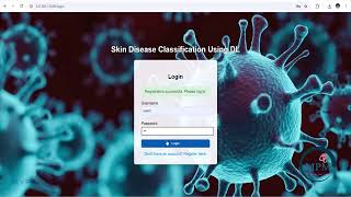 Final Year Projects - Skin Disease Classification using PYTHON (Flask Web APP)