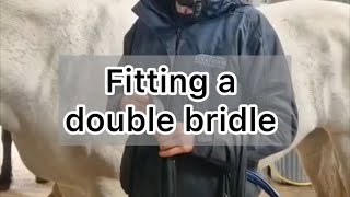 Fitting a double bridle. When to use a double bridle. Why to use a double bridle