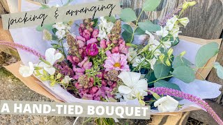 Picking & Arranging Flowers from my Flower Farm {relaxing}