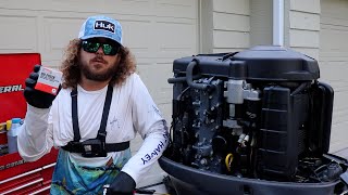 115 HP Yamaha Outboard Oil Change ( HOW TO )