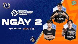 🔴 NGÀY 2 - CKTG: VƯƠNG MIỆN CHIẾN THUẬT | RRQ YBY1, RRQ MIDFEED, GD ROYAL | ĐTCL MÙA 16