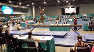 2015 Regional  Championships - Amiah Thomas -  Beam Routine 8 775