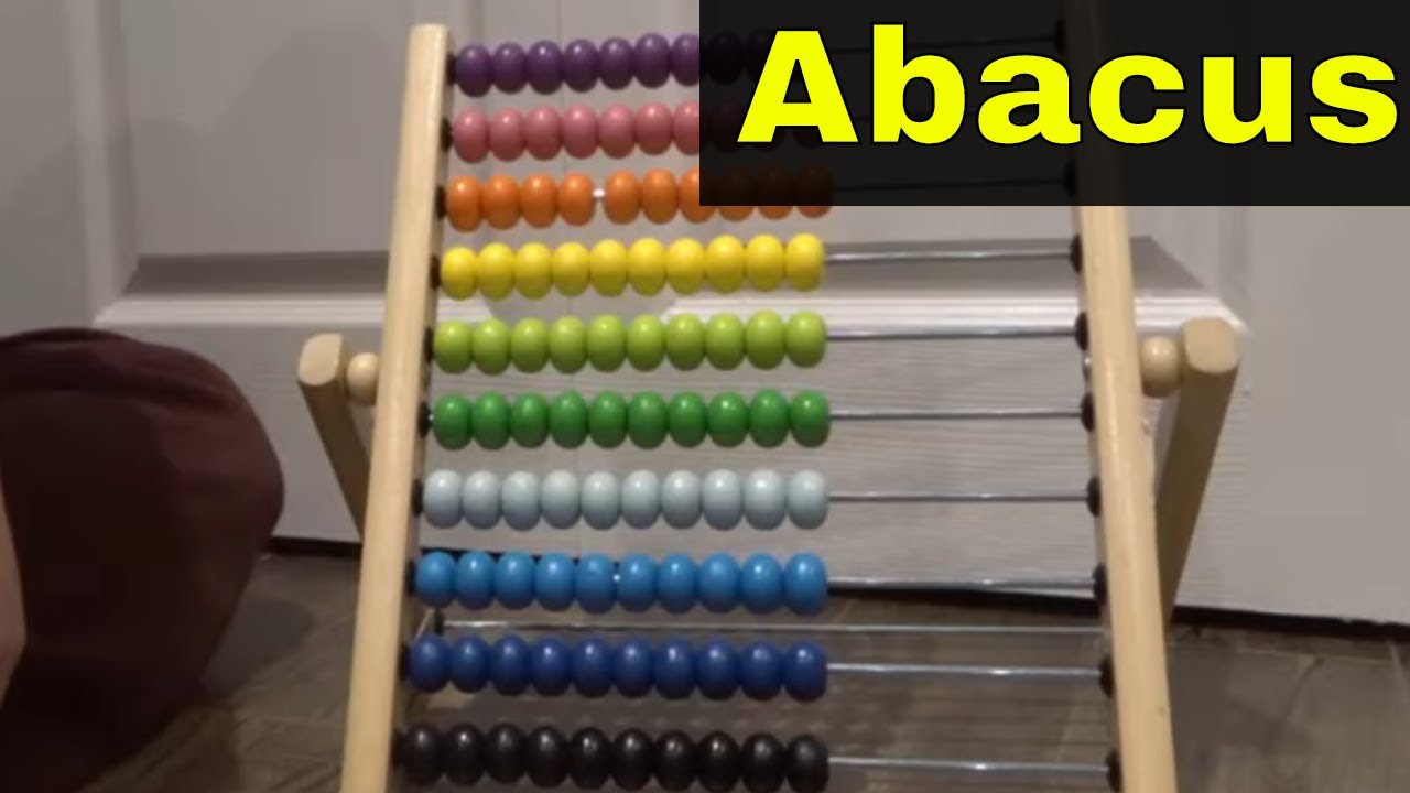 How To Use An Abacus Full Tutorial Youtube