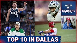 Luka Doncic, Micah Parsons or Corey Seager: Ranking top 10 Dallas pro players on Mavs Cowboys & more