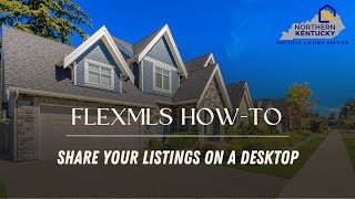 How to share a listing on the desktop version of Flexmls