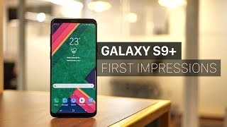 Samsung Galaxy S9 Plus Unboxing and First Impressions!