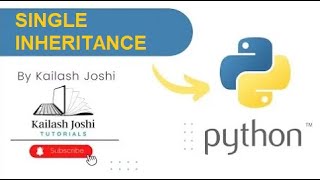 Single Inheritance in Python | Python OOPS Concept | Python Tutorials for Beginners in Hindi #71