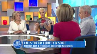 Calls For Pay Equality In Sport