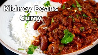 HEALTHY RED KIDNEY BEAN CURRY (VEGAN) | RAJMA MASALA | राजमा मसाला