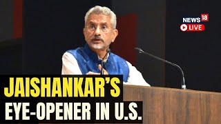 Jaishankar At UNGA LIVE | External Affairs Minister S Jaishankar in US | US-Pakistan | English News