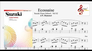 ECOSSAISE - J.N. Hummel - Suzuki Piano School Volume 2