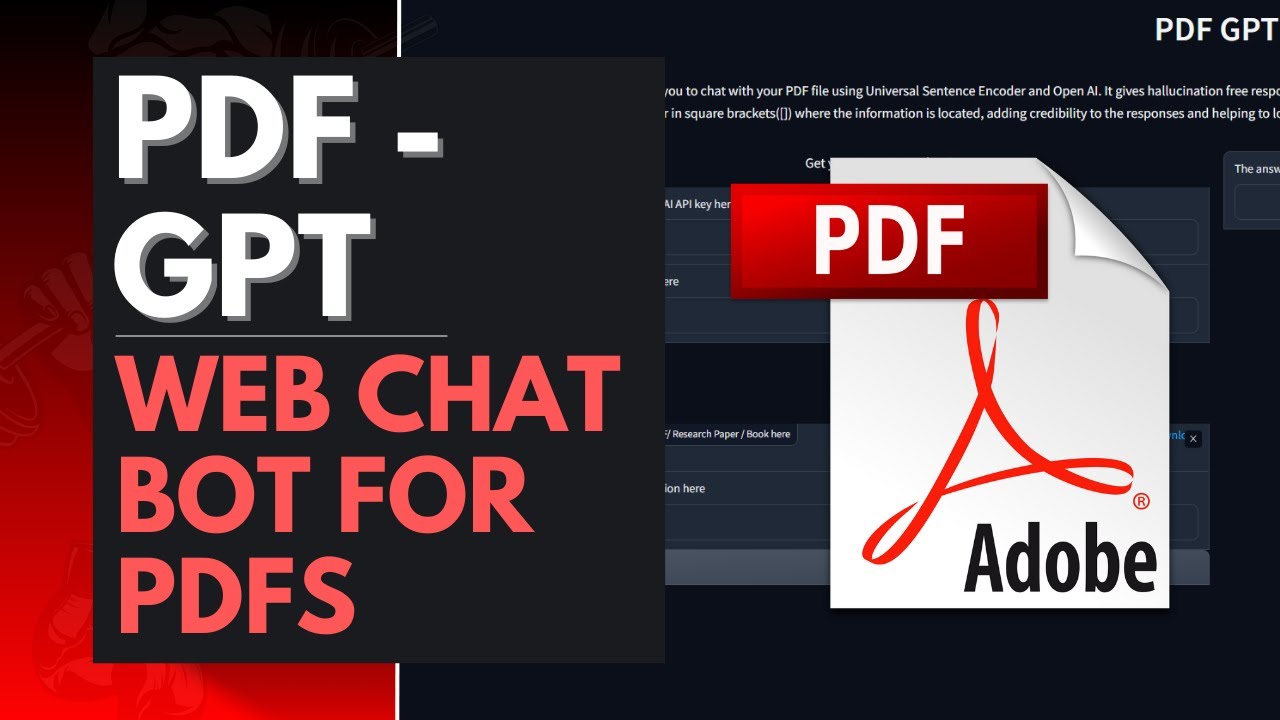 PdfGPT: A Web Chatbot For PDF Using GPT Functions - Tool To Analyze And ...