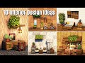 Minecraft: 10 Simple Interior Decoration Ideas and Designs!